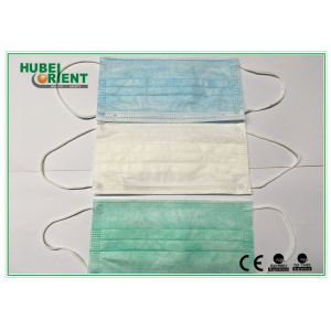 Single Use Medical Face Mask With Earloop For Hospital With FDA UKCA Certificate