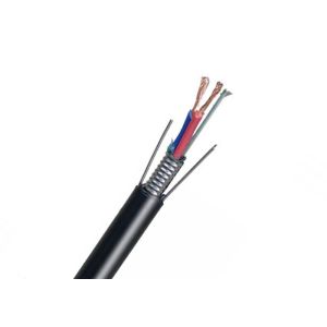 Multifunctional Mobile Networks 3.0mm Hybrid Fiber Power Cable