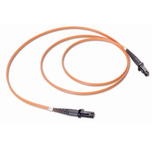yellow cable MTRJ Singlemode OFNR Corning Fiber Optic Patch Cord Insertion Loss