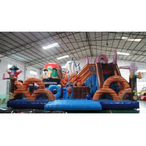 Attractive Duarable Inflatable Pirate Play Park Bouncer For Promotion