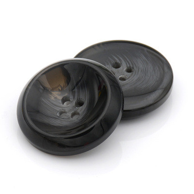 2022 HIGH QUALITY OF THE POLYESTER RESIN BUTTON 4 HOLES DOWN SHIRT/WIND COAT BROWN WHITE BLACK COLOR BUTTON