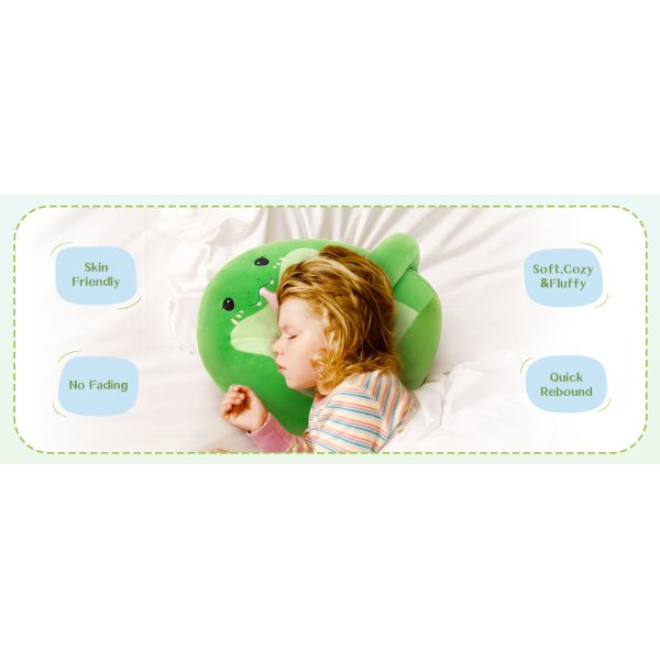 Snake Plush Toy Pillow 17.7 Soft Snake Stuffed Animal Green Snake Throw Pillow Plushie Doll Birthday Decor Kids Boys Girls