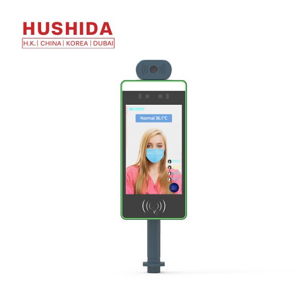 Buy Binocular Camera Face Temperature Machine , 8Inch Face Recognition Access Control at wholesale prices