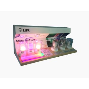 Replaceable Electronic Display Stands 100x37.5x40cm Metal Acrylic Material