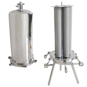10 Inch Stainless Steel Cartridge Filter Housing 10"/20"/scrcw Thread Plug-in