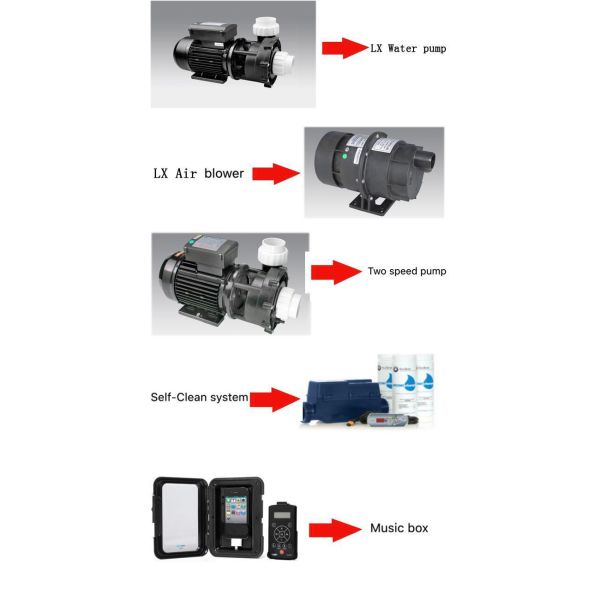 Spa Tub Accessories Uv Light Isolate UV Rays And Clean The Hot Tub Spa