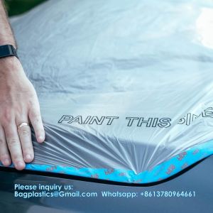 Overspray Protective Sheeting With 233+ Masking Tape (36 Mm), Translucent,