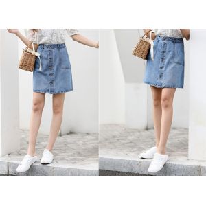 Pretty Jeans XL Light Wash Ladies Summer Denim Skirt