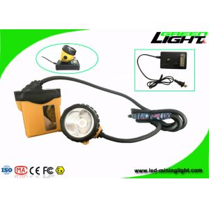 Quality Hight Lightness Led Miners Light , 25000lux Rechargeable Miners Headlamp IP68 for sale