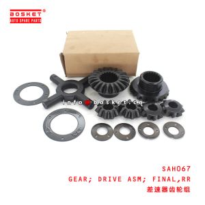 SAH067 Rear Final Drive Assembly Gear For ISUZU