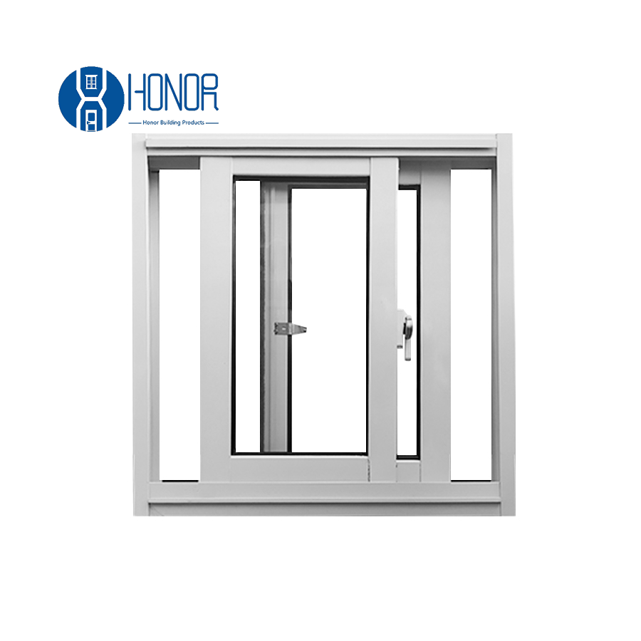Hot Sale UPVC Sliding Window with Double Glazing