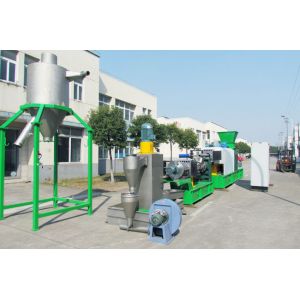 Double Step Plastic Granulator Line For Infusion Bag