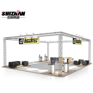 Outdoor Bolt Aluminum Lighting Truss Triangle Shaped