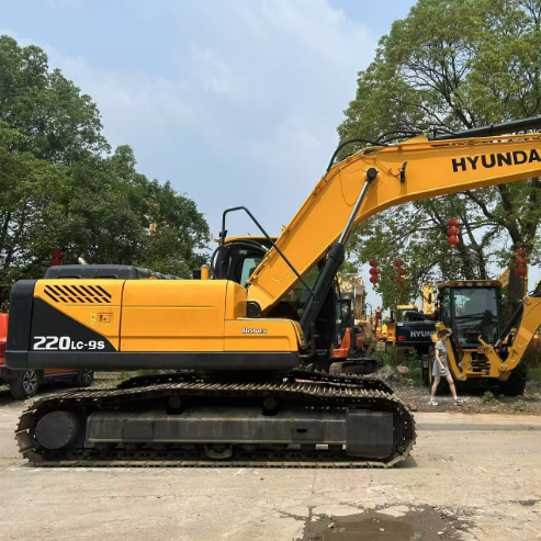 Less Hour 22 Ton Korea Original Used hyundai 220-9s 220LC-9S 220LC 220 Lc 9s 220