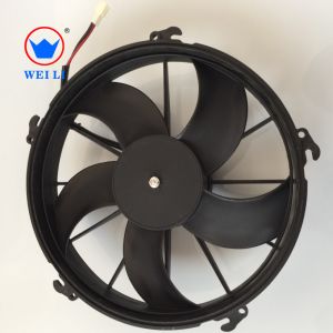 Low noise longer lifetime 24volts dc copper motor brushed bus A/C condenser fan