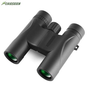 Zoom Lens 10x25 Compact Waterproof Binoculars 16.5mm Eyepieces Diametre Black