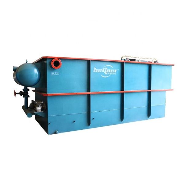 Customized 100TPD Plastic Wastewater Recycling Equipment Dissolved Air Flotation