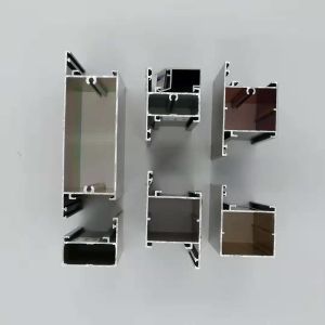 Custom 6063 T5 Anodized Casement Window Profiles Powder Coated