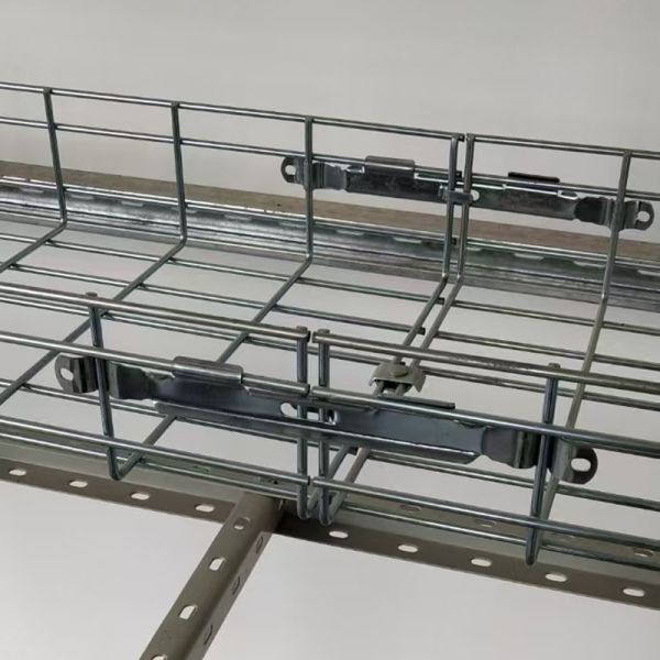 Ventilation 4 Inches Ethernet Cable Tray Steel Wire Management System