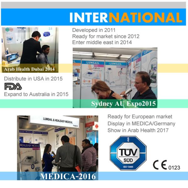 Shock wave therapy equipment pulsed extracorporal shock wave therapy swt shockwave for pain relief