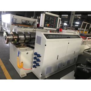 PLC control PVC Pipe Production Line high output and productivity