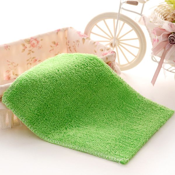 Rectangle Microfiber Kitchen Cleaning Towel with Small Stripe Fabric and
