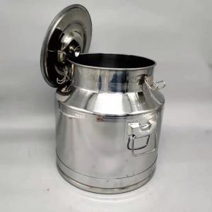 25L Coffee Juice Container Wine Store Portable Stainless Steel Barrel For Milk
