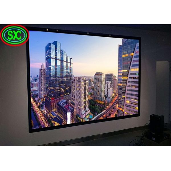 P3 Indoor Steel Full Color Advertising LED Screen With 3 Years Warranty