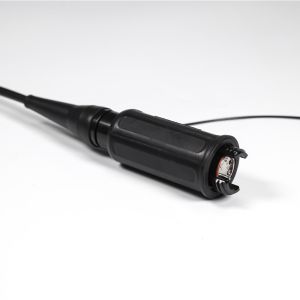 Tactical waterproof fiber cable Hermaphroditic Interconnection Expanded Beam