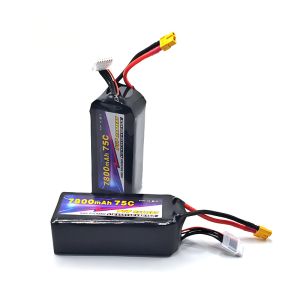 22.8V 7800mAh 75C Drone Battery UAV Lithium Battery with High Energy Density and
