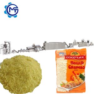 Food Grade SS201 Panko Double Screw Extruder Bread Crumb Machine