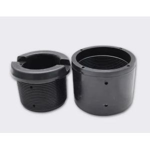 Full Plastic Oilfield Drill Pipe Thread Protector Black Painting Surface