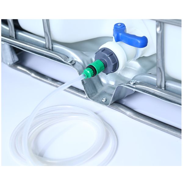 S60*6 Non Leakage IBC Tank Drum Plastic Fittings Check Valve for Irrigation Connector