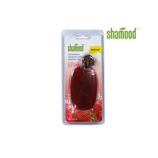 Buy Square Shape Strawberry Smell Plastic Air Freshener 17g at wholesale prices