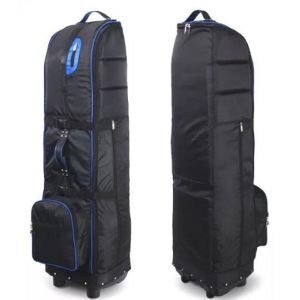 Quality Nylon Outdoor Sports Bag Golf Travel Bag With Name Card Holder / Wheels for sale