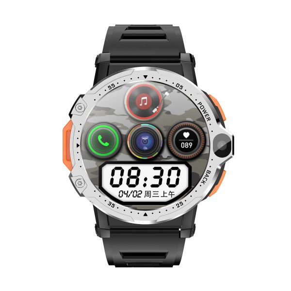 Buy 4G 2+16GB 1.54 Inch Smart Watch HD Round Screen Android 8.1 OS Dual Camera 800mAh at wholesale prices