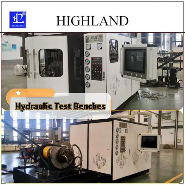 HIGHLAND Ship Hydraulic Test Benches Testing Hydraulic Machine with Clear