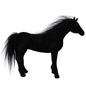 Little Horse Soft Plush Stuffed Animals 30CM Height Delicate Handcraft