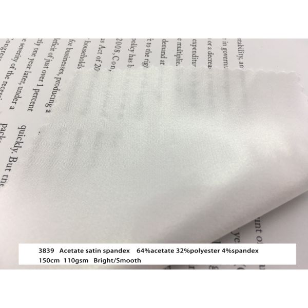 110-230gsm Acetate Satin Taffeta Rayon Viscose Fabric Imitation Silk For Pajamas