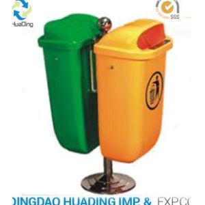 Manufacturer hot sale plastic light duty dustbins 50 liter