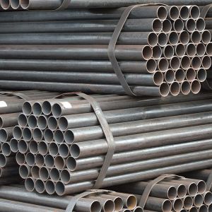 Slightly Oiled ASTM API GS Certified ERW Iron Pipe LSAW Black Carbon Steel Pipe