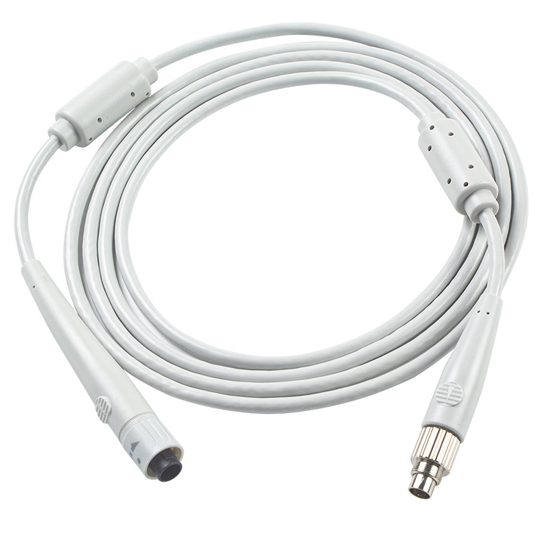 Quality Ph-ilips TC30 data cable ECG trunk cable Coiled GE Data Cable 1.30M for sale