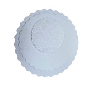 Scalloped Round Cake Cardboard Base