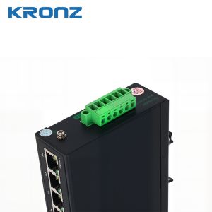 Industrial Rugged Network Ethernet Switches IP40 2K MAC Address And 300 MTBF