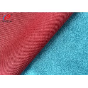 100% Polyester Sofa Velvet Upholstery Fabric , Composite Home Textile Material