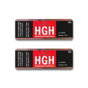 HG Hormone Hologram 10ml vial Glass Vial Labels
