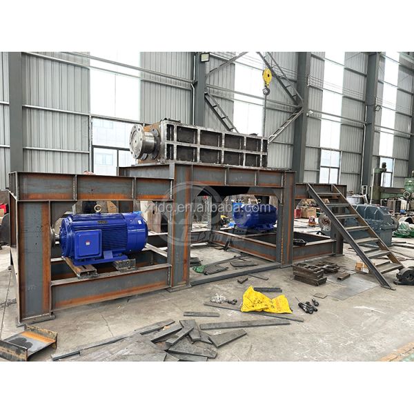 Industrial Heavy Duty Shredder for Metal Scrap Fabric Plastic Crusher Machine for Sale