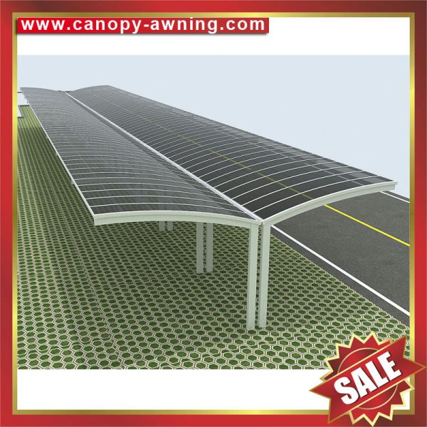 outdoor metal aluminum alloy polycarbonate pc carport parking car shed bike