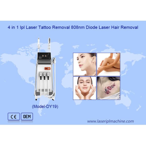 Buy IPL Skin Care+ND Yag Laser Tattoo Removal+Diode Laser Hair Removal for Beauty Center at wholesale prices