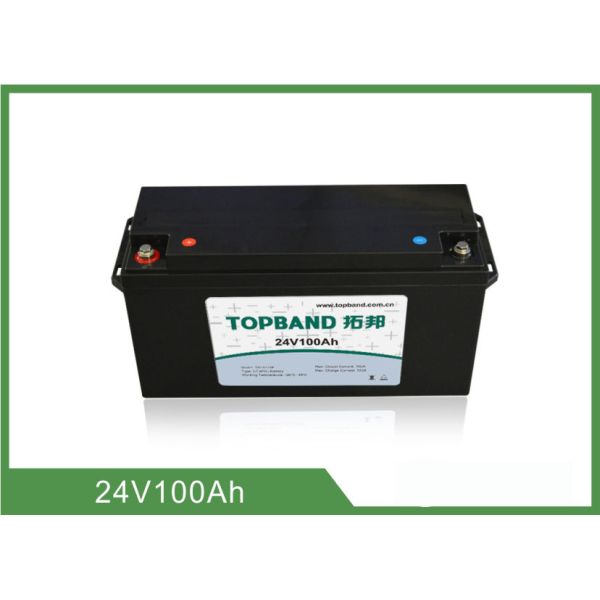 Buy 24V 100AH Lithium Iron Phosphate Deep Cycle Battery at wholesale prices